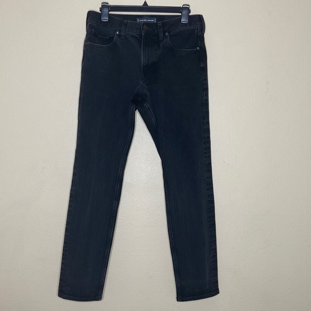 Everlane Uniform The Skinny Jean Mens Black Stretch Denim 32x32